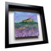 Bamburgh Castle Flowers - Framed