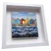 Beach Huts in the Sunshine - Framed Tile