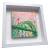 Tyne Bridge (Flowers) - Framed Tile