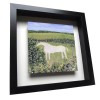 White Horse, Thirsk - Framed Tile