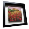 Bamburgh Poppies - Framed Tile