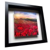 Poppies - Framed Tile