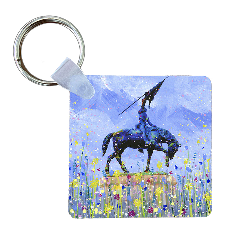 1514 Memorial, Hawick - Keyring