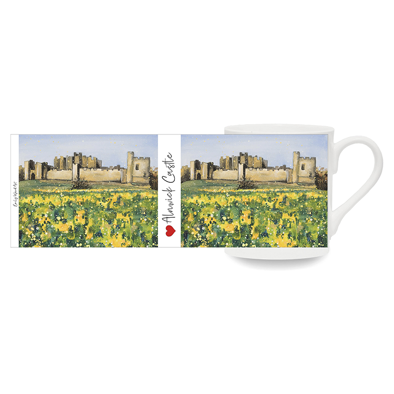 Alnwick Castle -  Bone China Cup