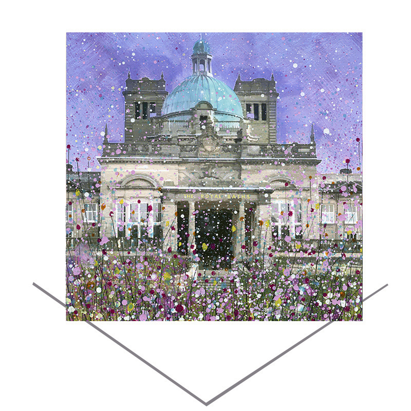 Harrogate Royal Baths Greetings Card