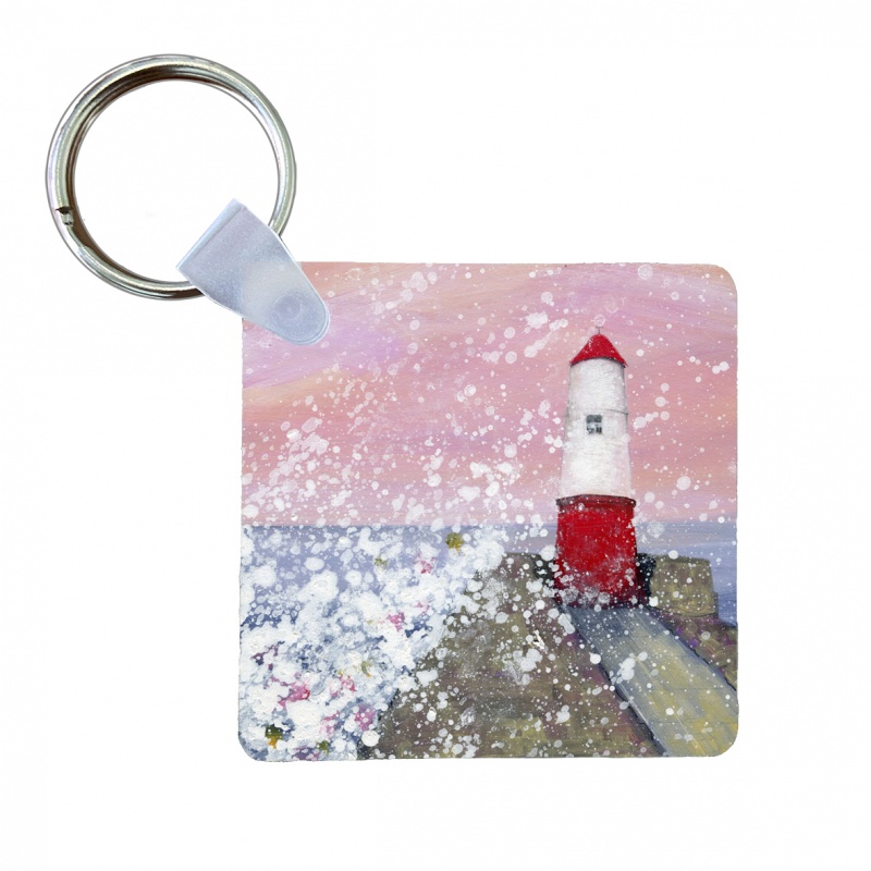 Berwick Lighthouse - Keyring