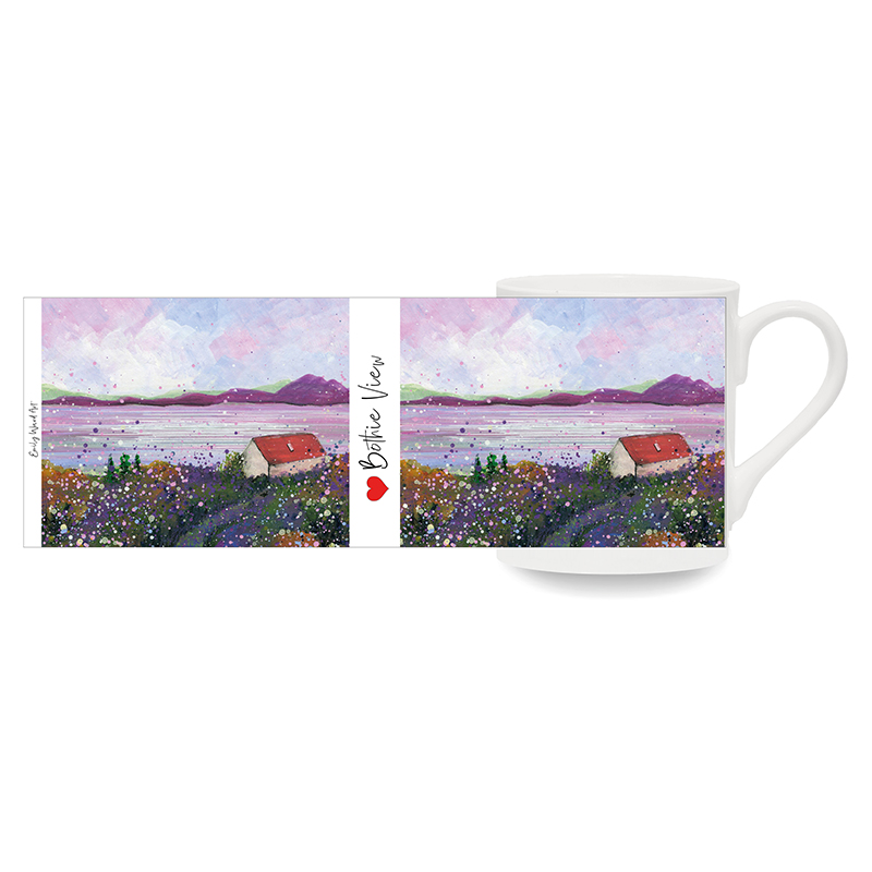 Bothie View  -  Bone China Cups