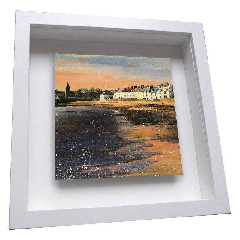 Castle Street, Anster - Framed Tile