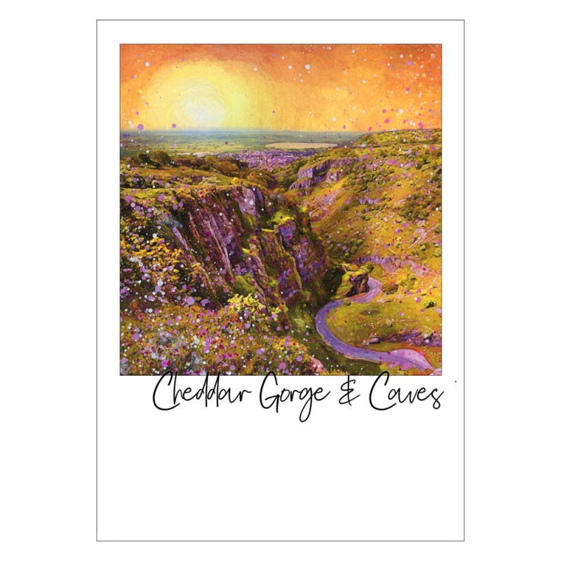 Cheddar Gorge Postcard