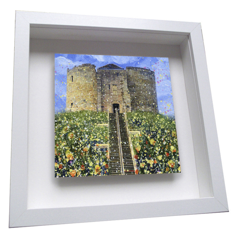 Clifford's Tower - Framed Tile