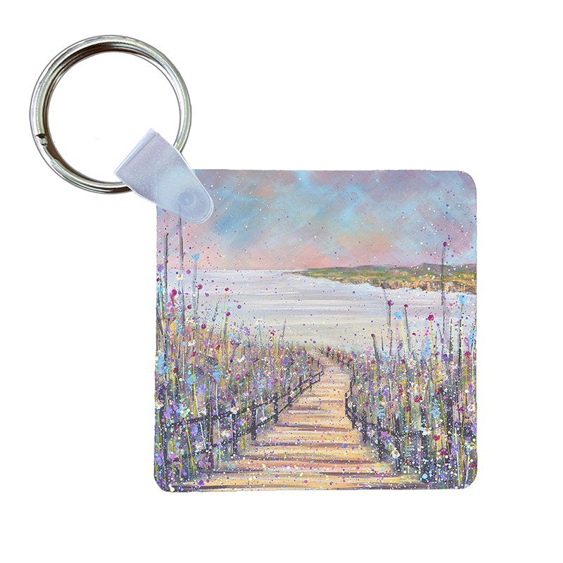 Going to the Beach  - Keyring