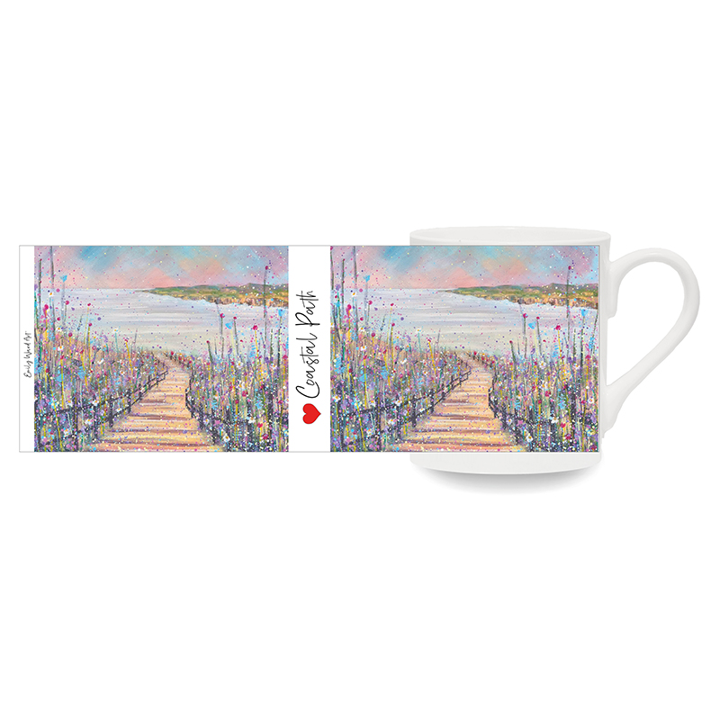 Coastal Path -  Bone China Cups