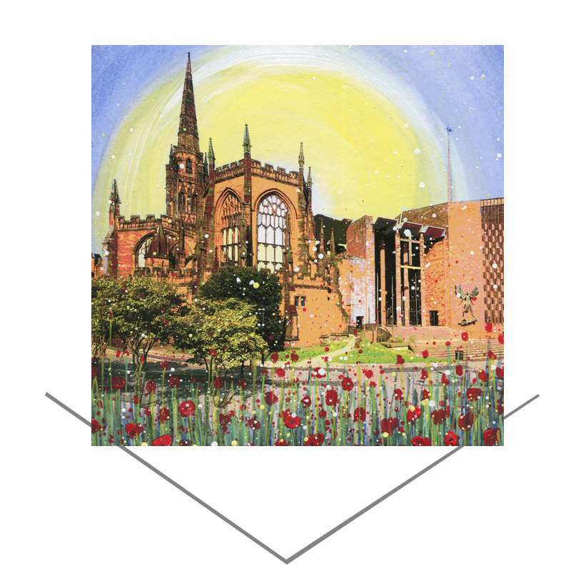 Coventry Cathedral Greetings Card