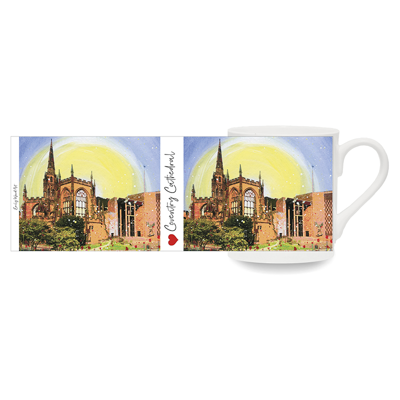 Coventry Cathedral Bone China Cups