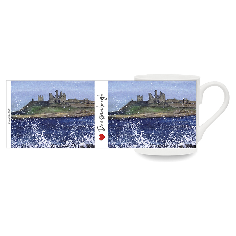 Dunstanburgh Castle -  Bone China Cup