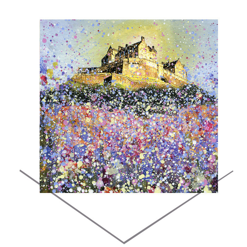 Edinburgh Castle Greetings Card