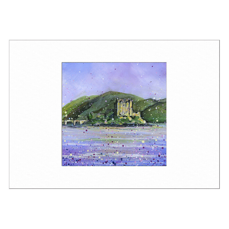 Eilean Donan Castle Limited Edition Print with Mount