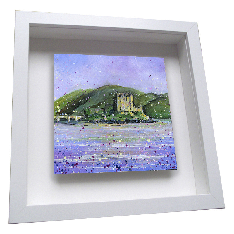 Eilean Donan Castle  - Framed Tile