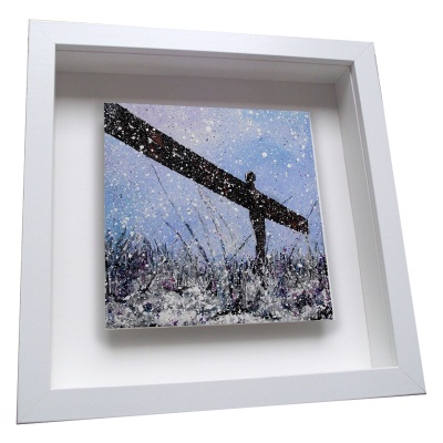 Angel of the North - Framed Tile