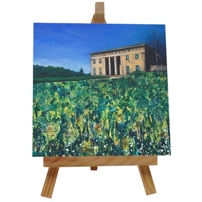 Belsay Hall Tile with Easel