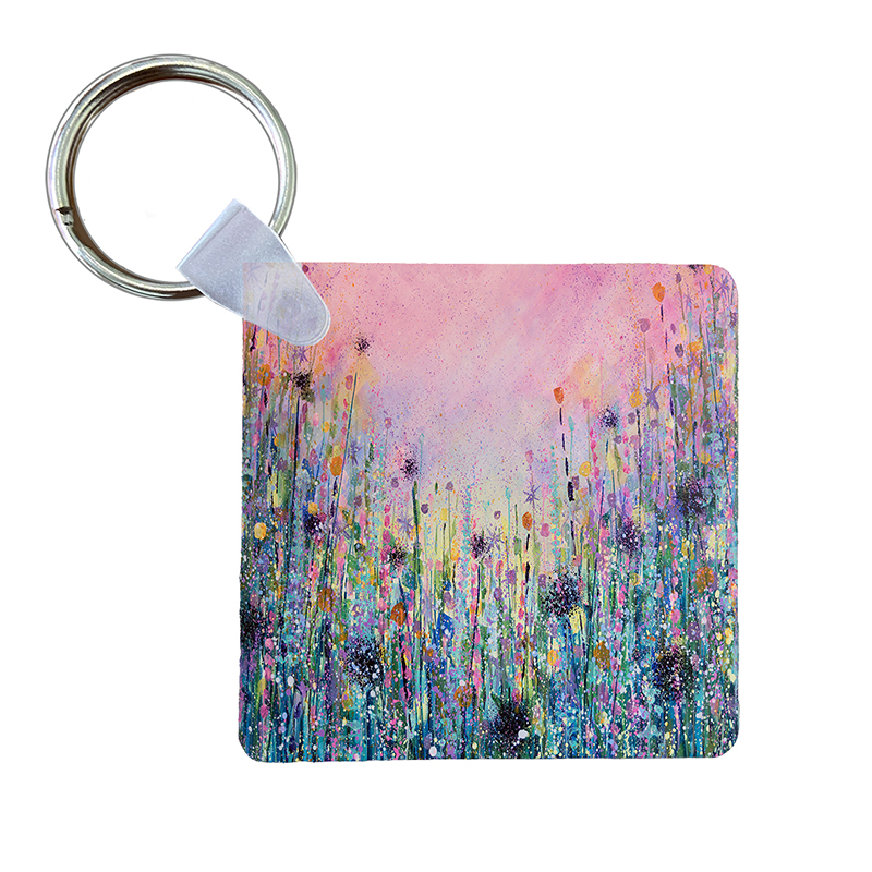 Flowers Meadow - Keyring