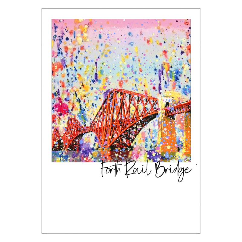 Forth Rail Bridge Postcard