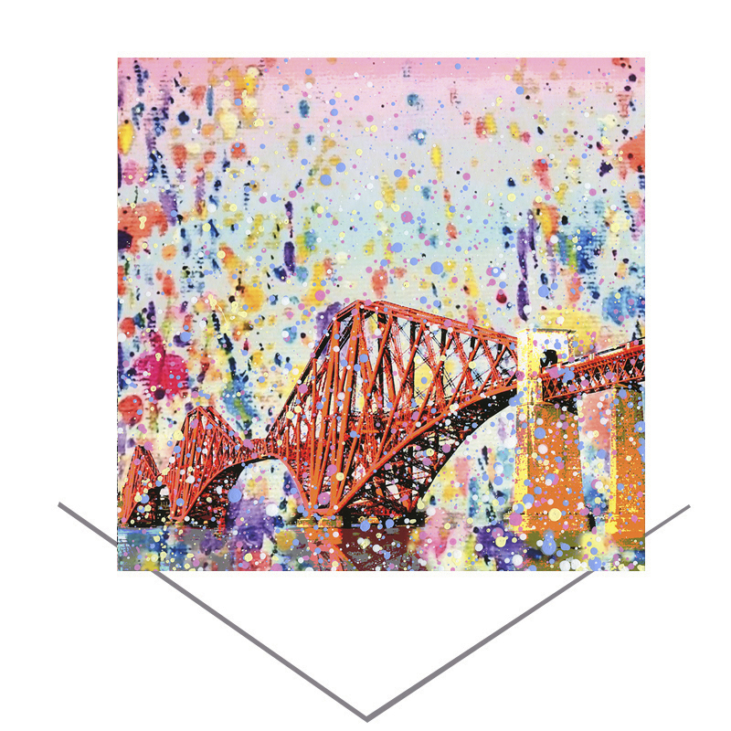 Forth Road Bridge Greetings Card