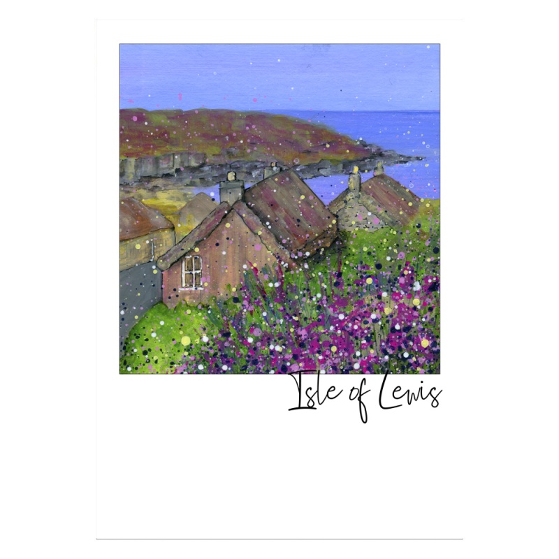 Gearrannan Blackhouses, Isle of Lewis Postcard