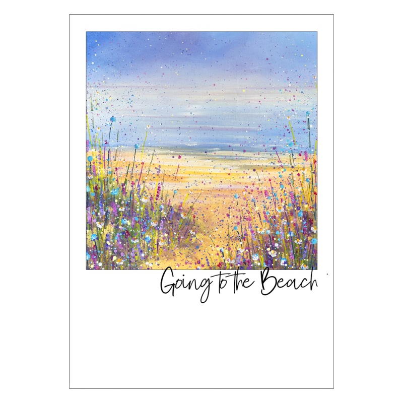 Going to the Beach Postcard