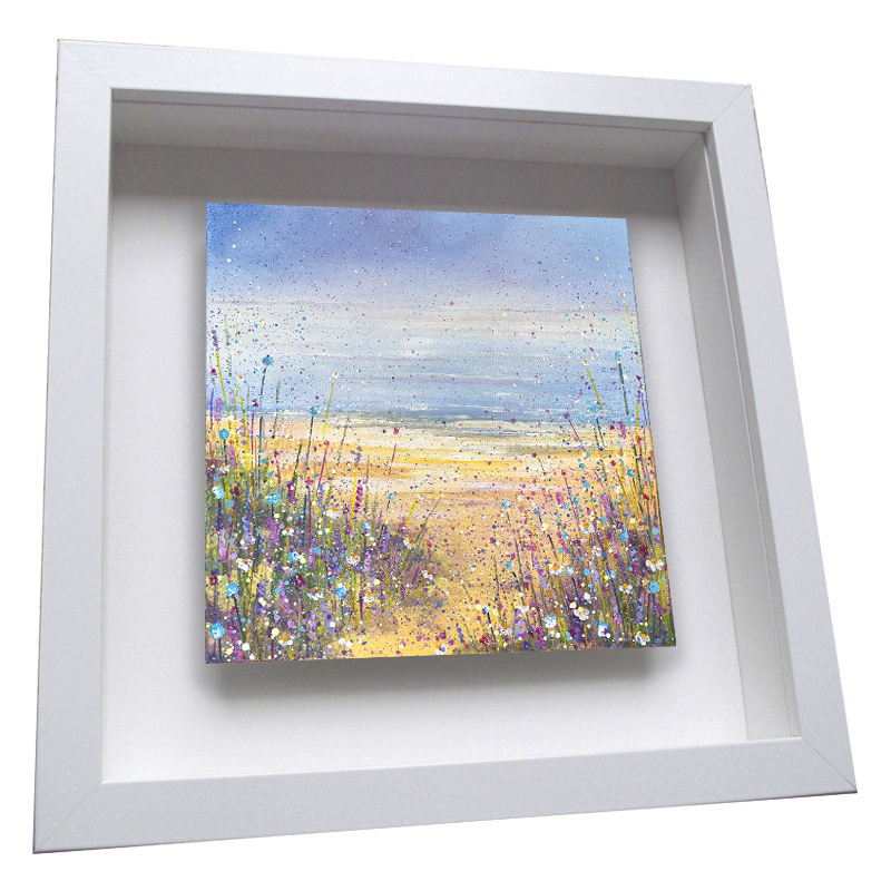 Going to the Beach- Framed Tile