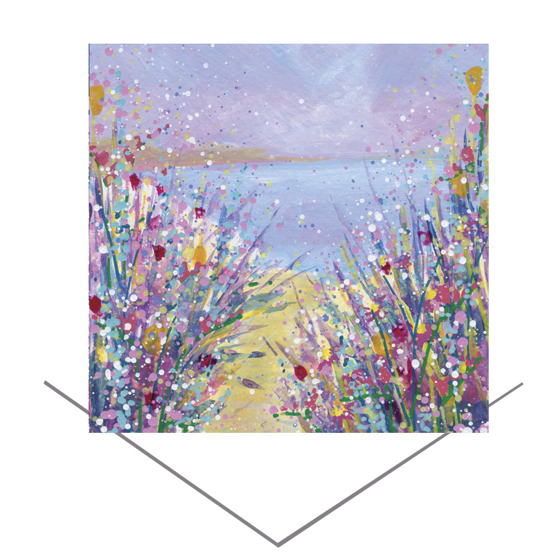Here Comes Summer Greetings Card