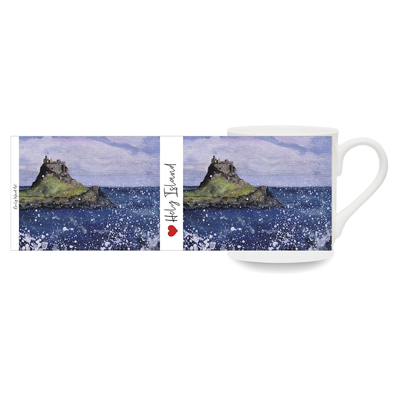 Holy Island -  Bone China Cup