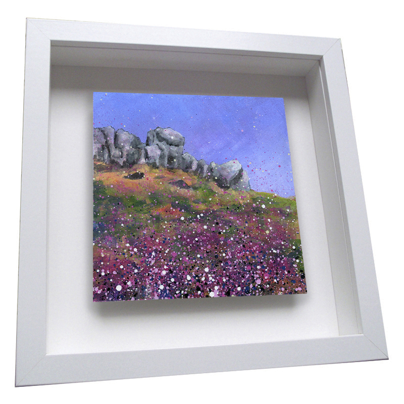 Ilkley Moor - Framed Tile