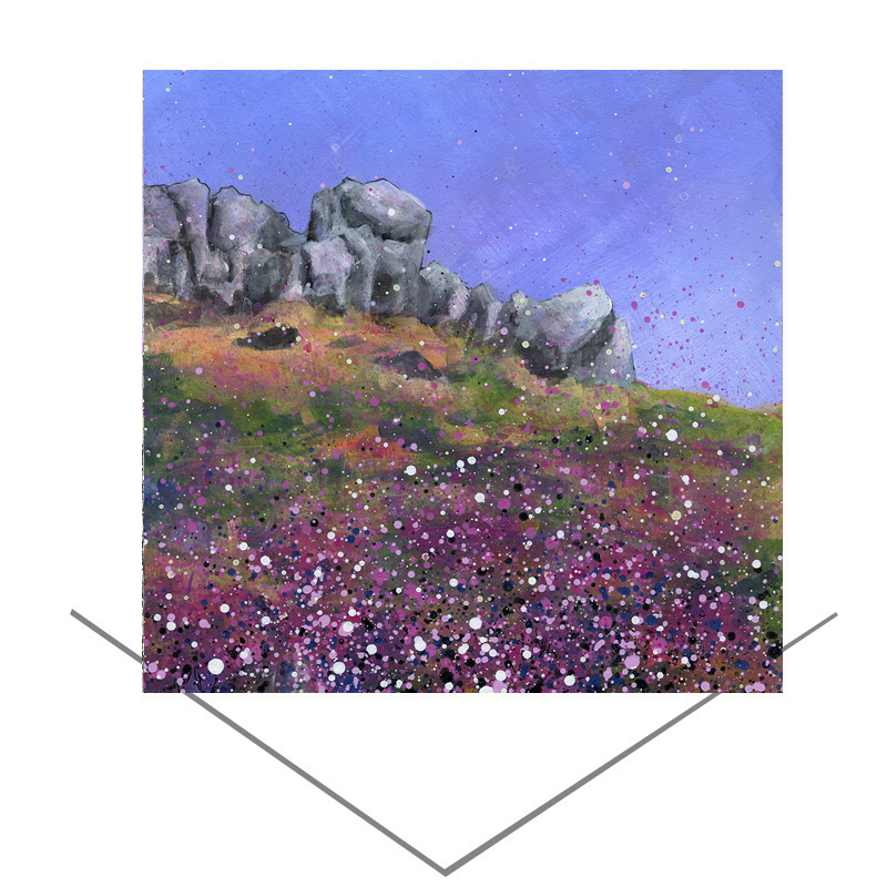 Ilkley Moor Greetings Card