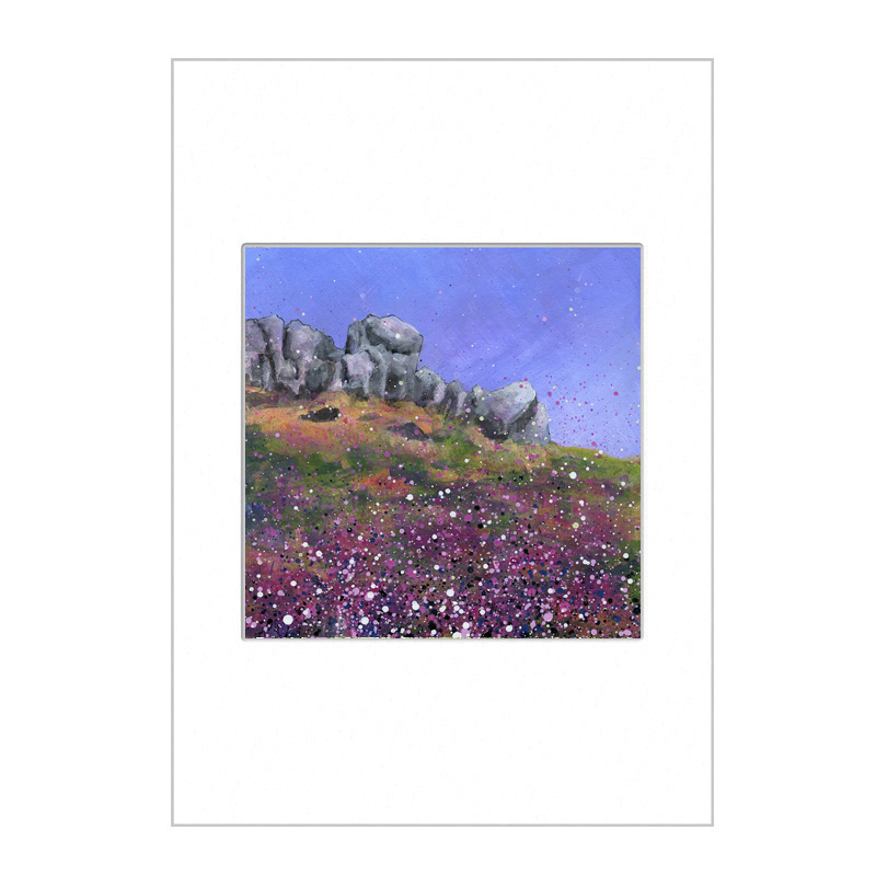 Ilkley Moor Mini Print A4