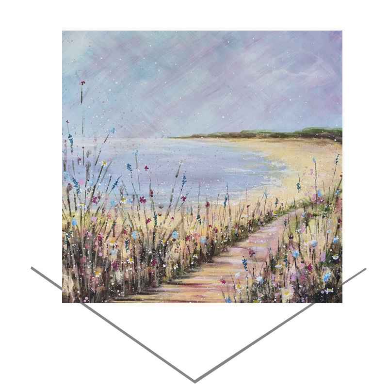 Lazy Beach Days Greeting Card