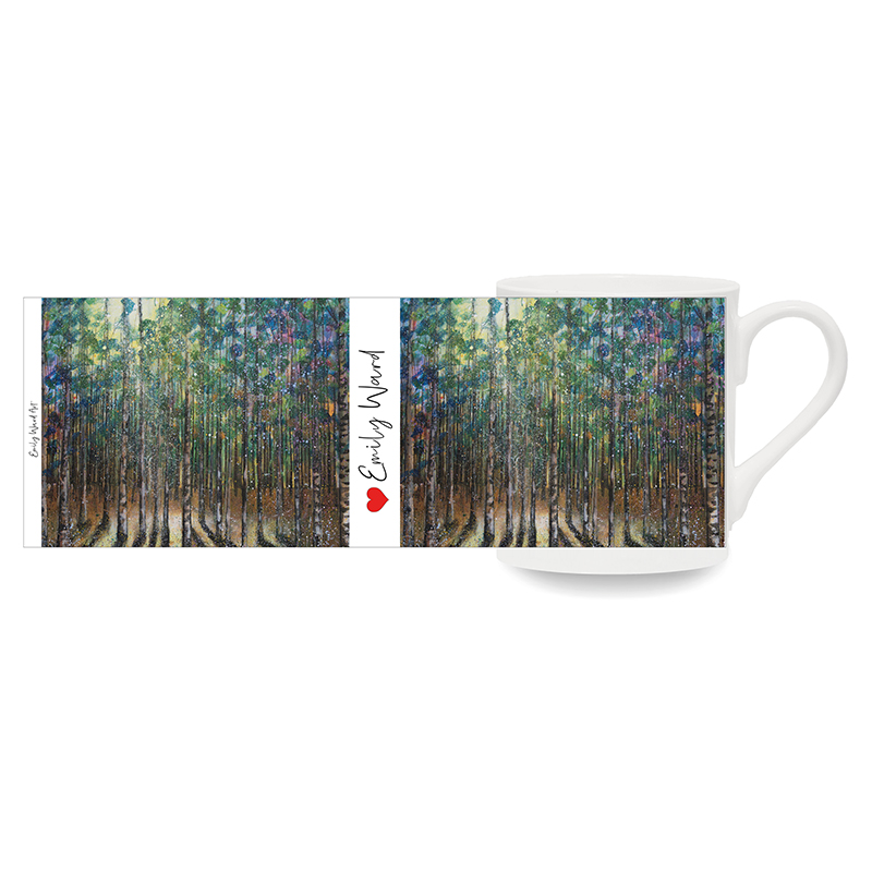 Lees Trees -  Bone China Cup