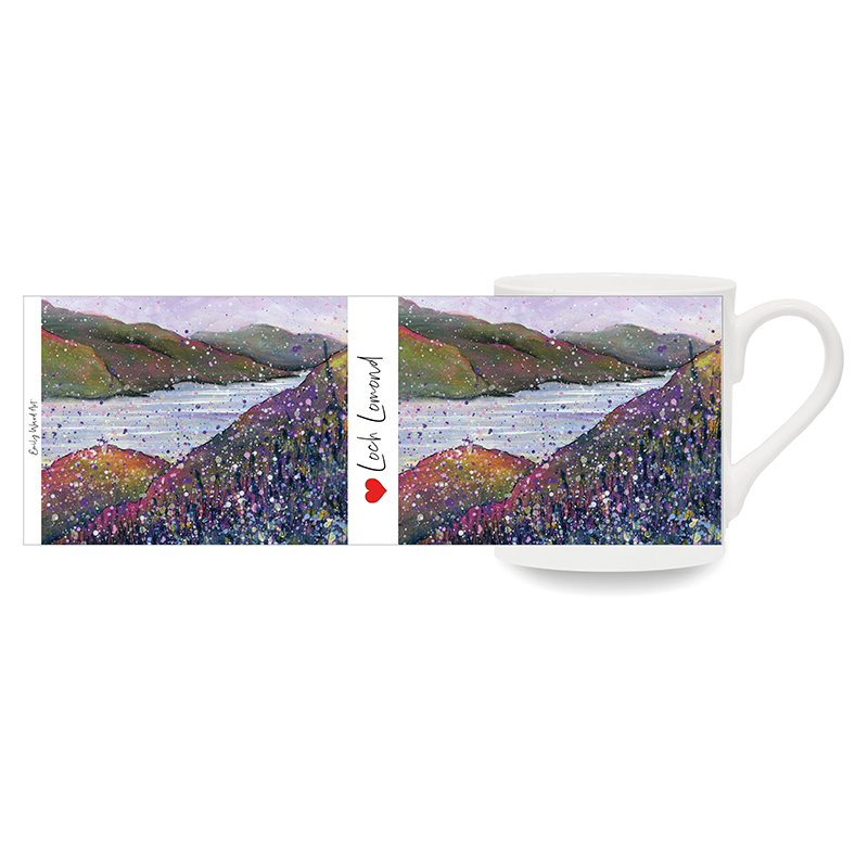 Loch Lomond  -  Bone China Cups