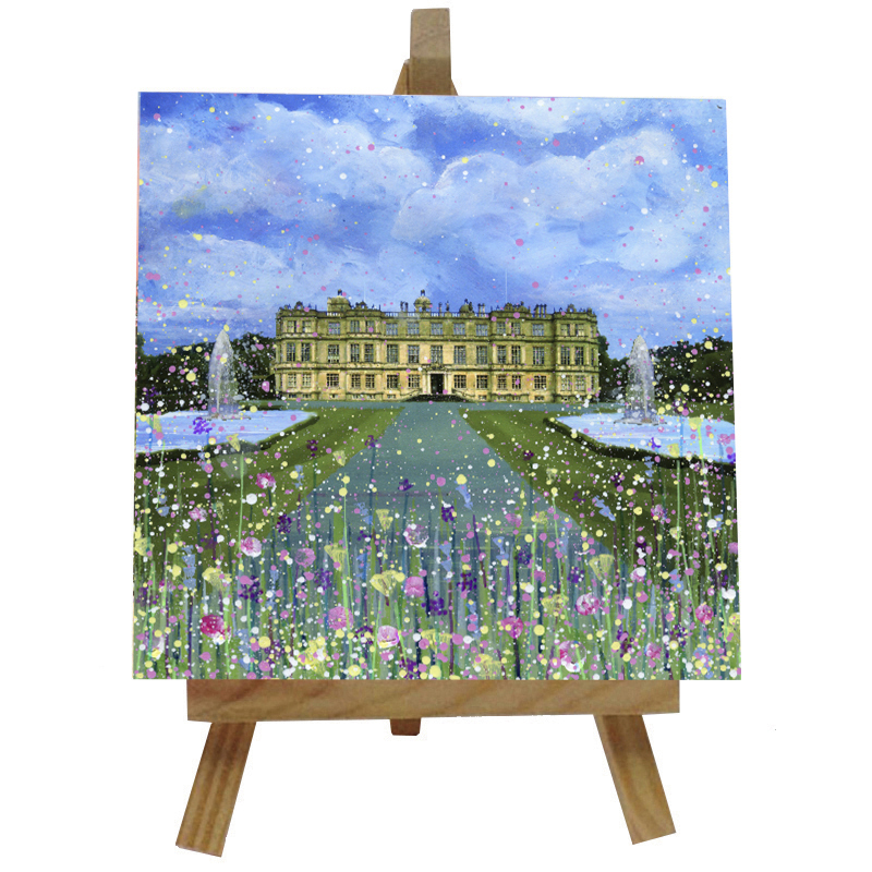 Longleat House Tile  with Easel