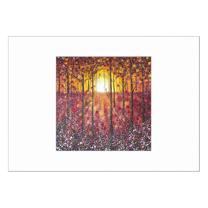 Magical Trees Limited Edition Print with Mount