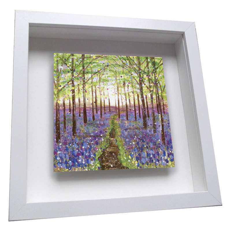 Merevale Bluebell Woods - Framed Till