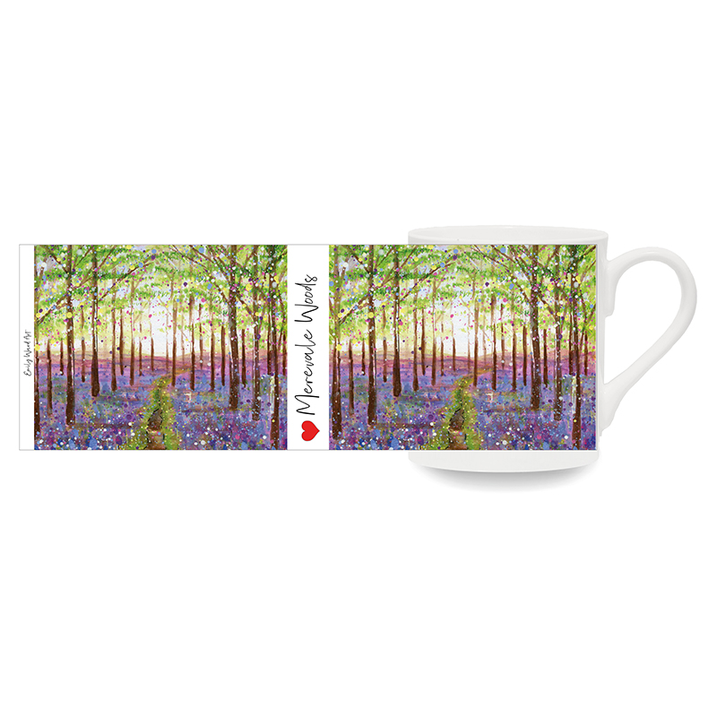 Merevale Woods -  Bone China Cups