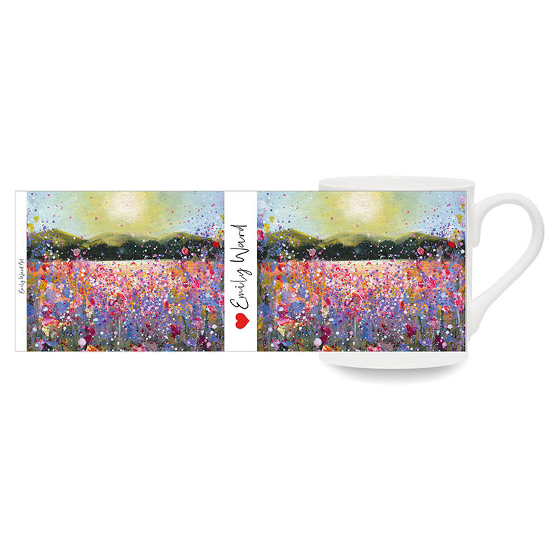 Morning Glory  -  Bone China Cup