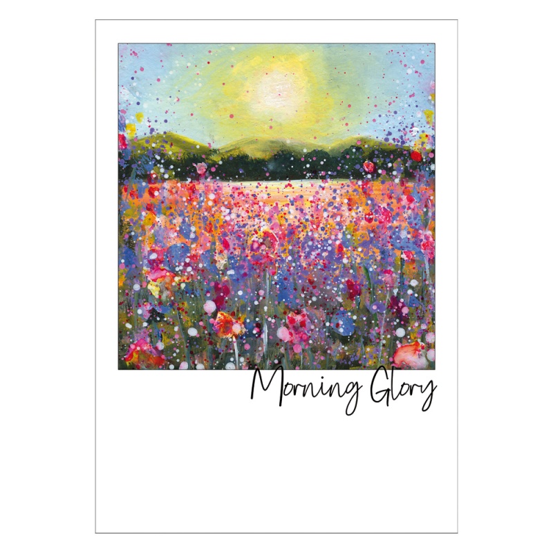 Morning Glory Postcard