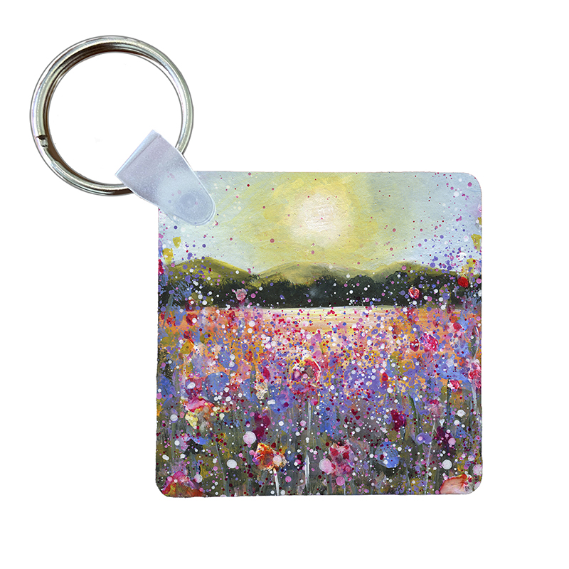 Morning Glory  - Keyring