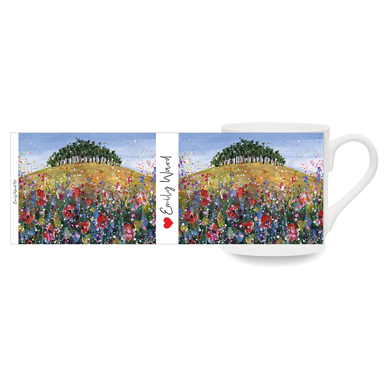 Over the Hill  -  Bone China Cup