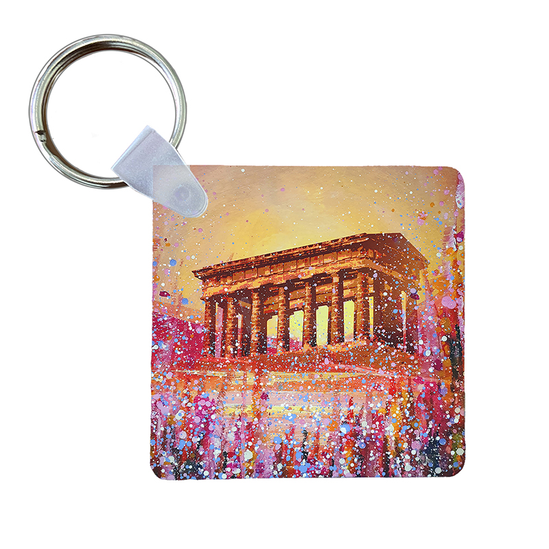 Penshaw at Sunset - Keyring