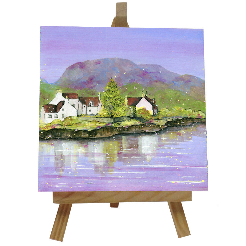 Plockton Tile with Easel