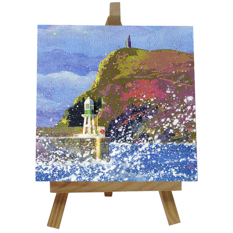 Port Erin - Tile  with Easel