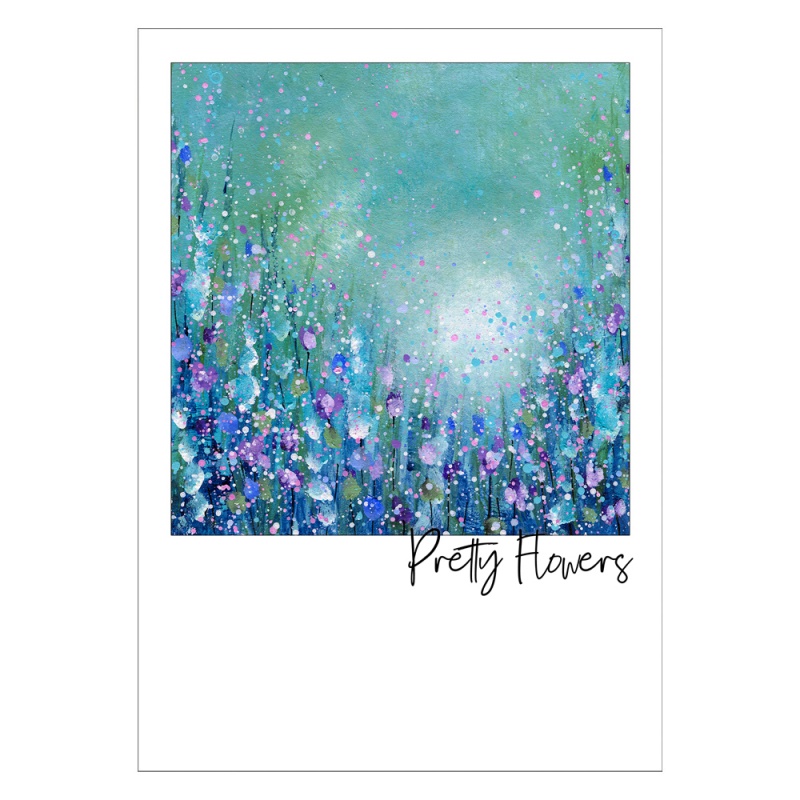 Pretty Flowers Postcard